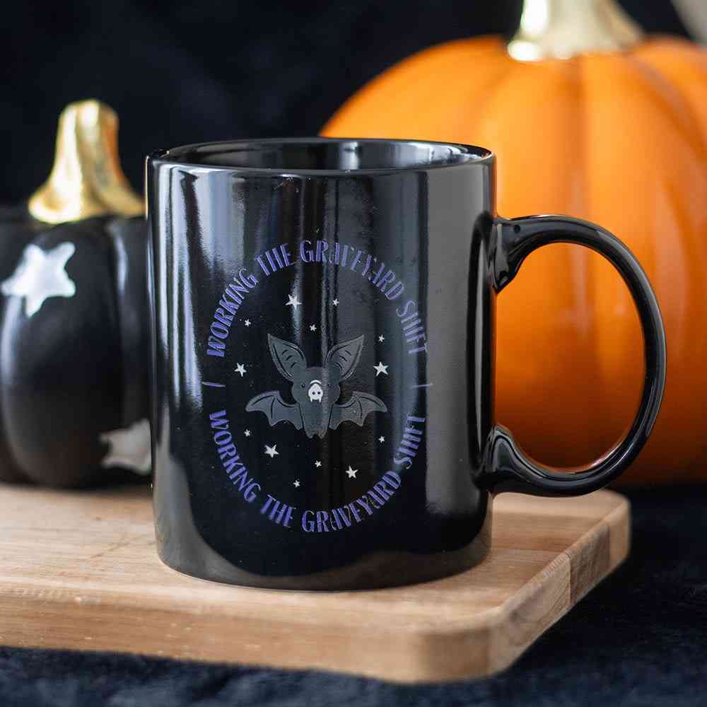 Something Different - Graveyard Shift Bat Mug - Multicolours